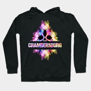 Chambersburg Tie Dye Watercolor Gift Souvenir Hoodie